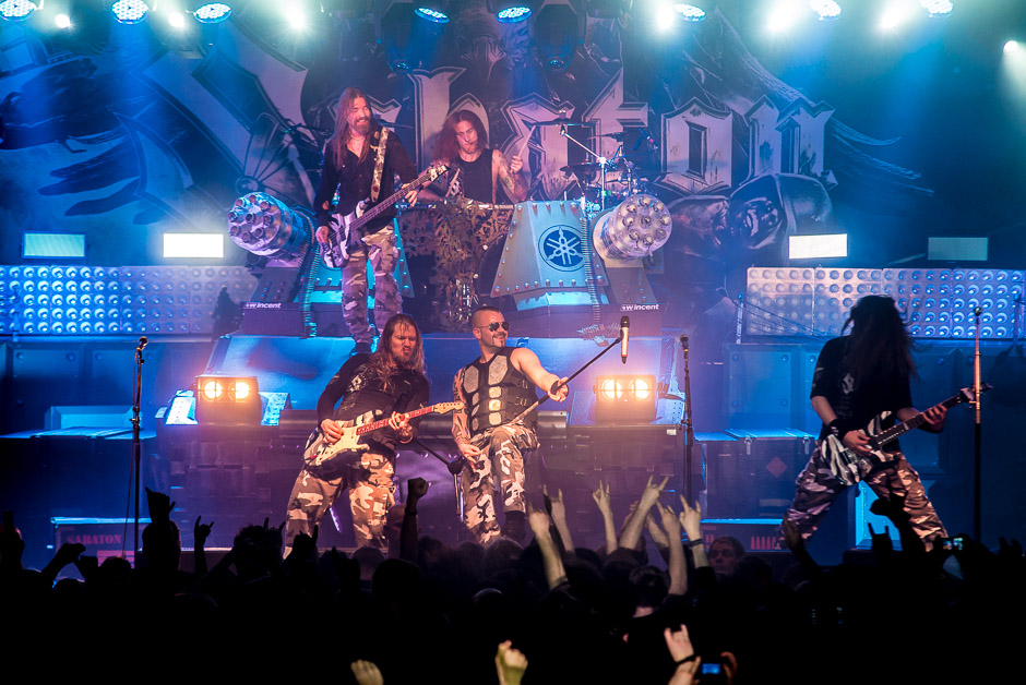 Sabaton live, 04.02.2015, München