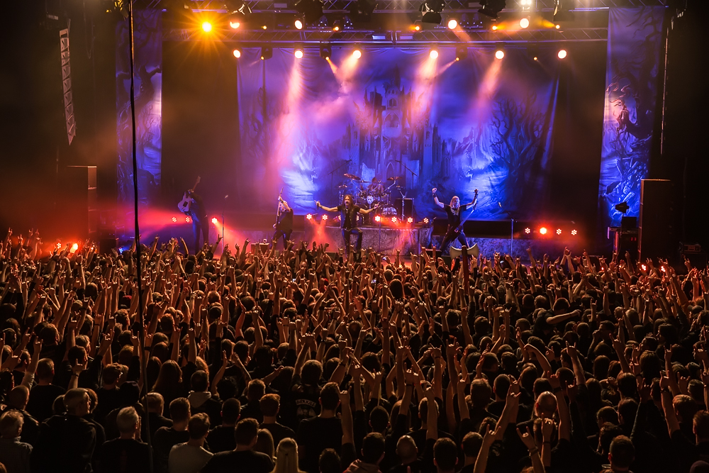 Hammerfall live, 07.02.2015, Bamberg, Brose Arena