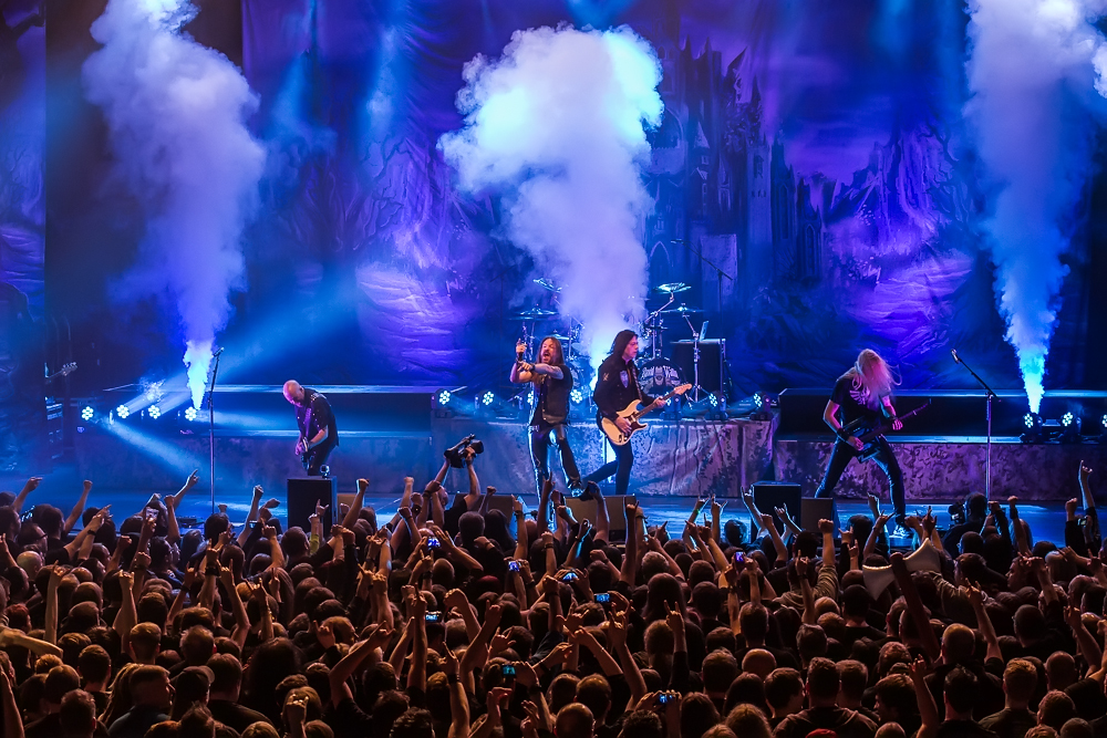 Hammerfall live, 07.02.2015, Bamberg, Brose Arena