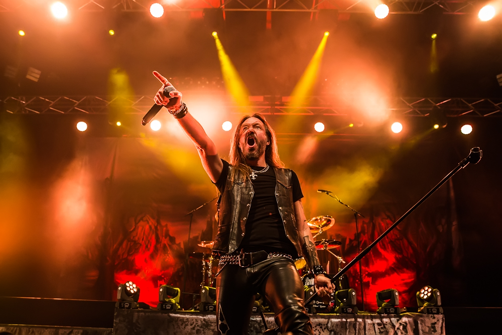 Hammerfall live, 07.02.2015, Bamberg, Brose Arena
