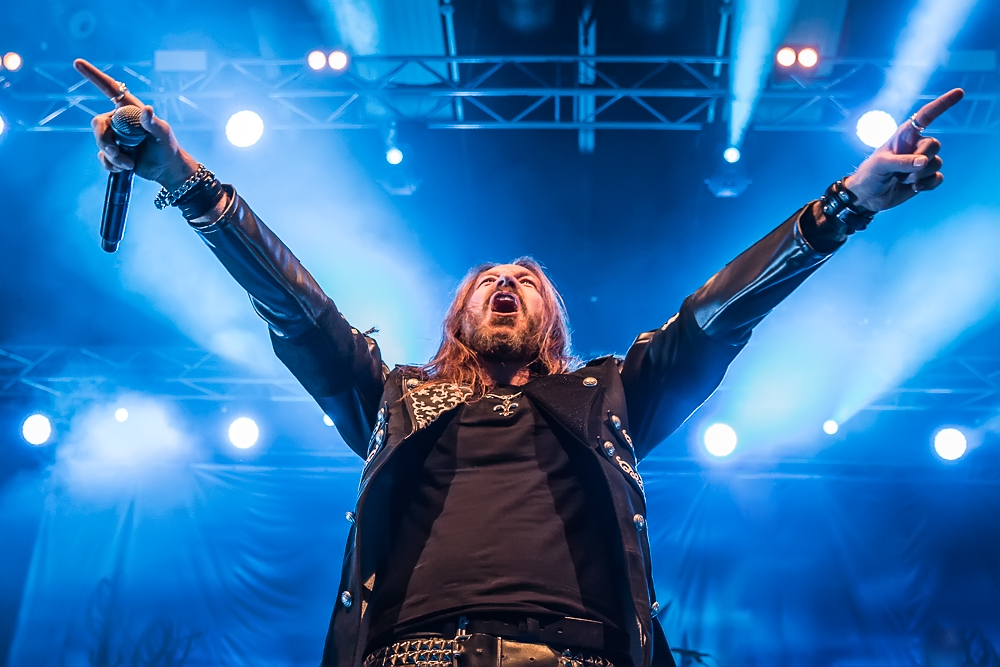 Hammerfall live, 07.02.2015, Bamberg, Brose Arena