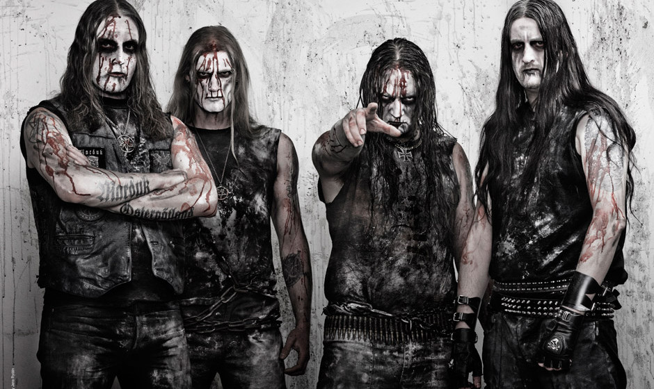 Marduk‚ march 2012
Left to right: Morgan, Lars, Mortuus, Devo