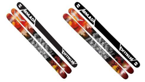 Armada X Metallica JJ 2.0 Powder Skis und
Armada X Metallica Invictus 95Ti Skis