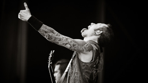 Trivium live, Matt Heafy