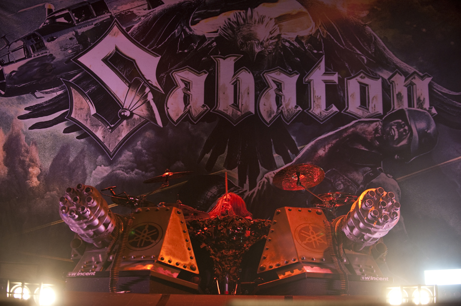 Sabaton live, 14.02.2015, Hamburg