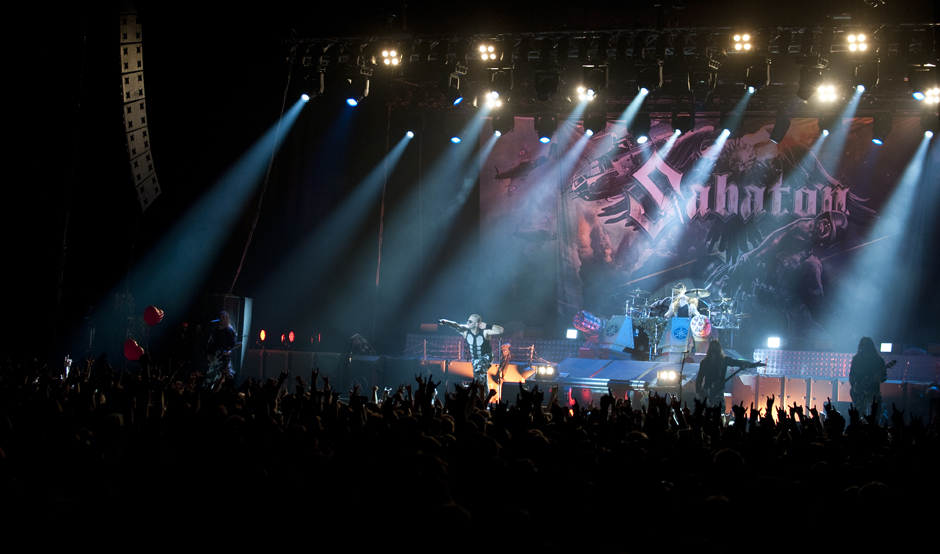 Sabaton live, 14.02.2015, Hamburg