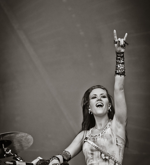 Arch Enemy live, Nova Rock Festival 2014