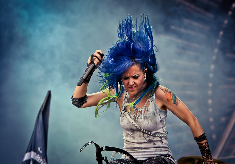Arch Enemy live, Nova Rock Festival 2014