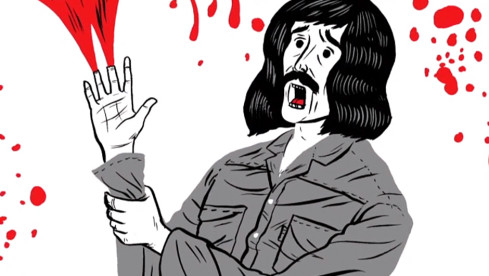 Tony Iommis (Black Sabbath) Unfall in ‘The Complete History Of Heavy Metal’