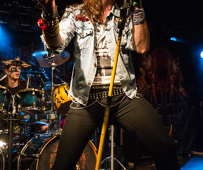 Alpha Tiger live, 25.10.2013, München: Theaterfabrik