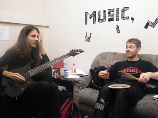 Auf Tour und Backstage mit Obscura