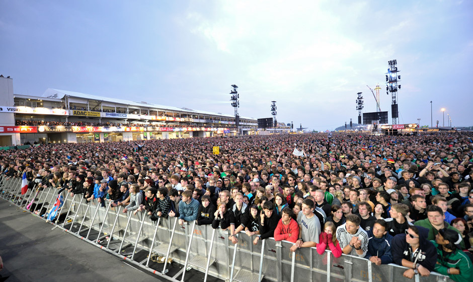 Publikum, Rock am Ring 2012