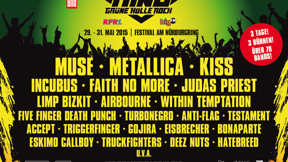 Grüne Hölle Rock: Die Bands