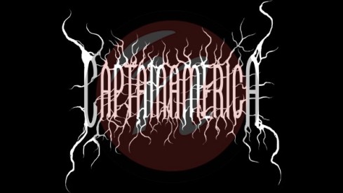 Captain America Black Metal-Logo