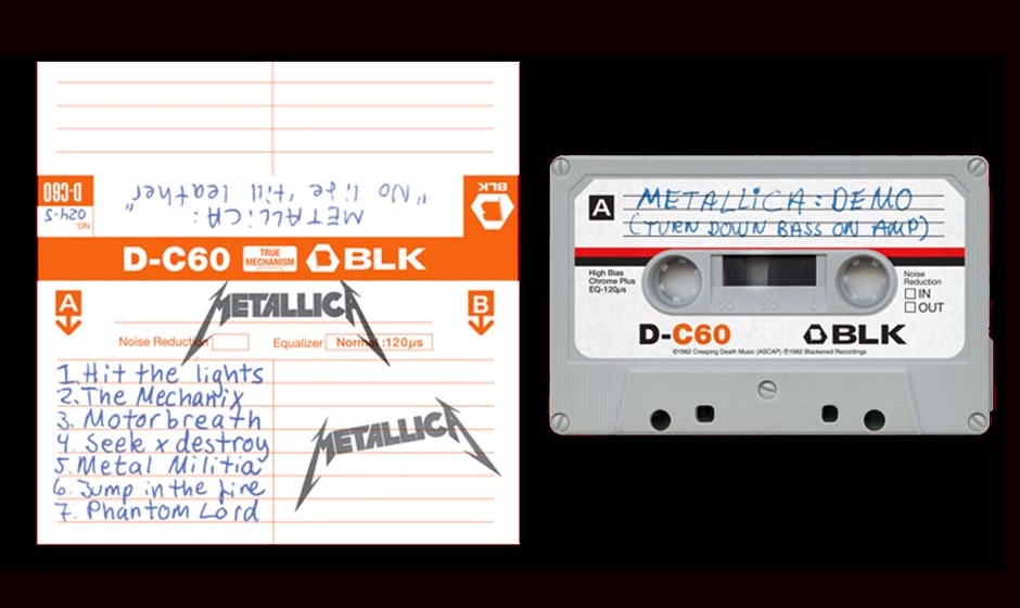 Cover der Wiederveröffentlichung von Metallicas NO LIFE ‘TIL LEATHER-Kassetten-Demo