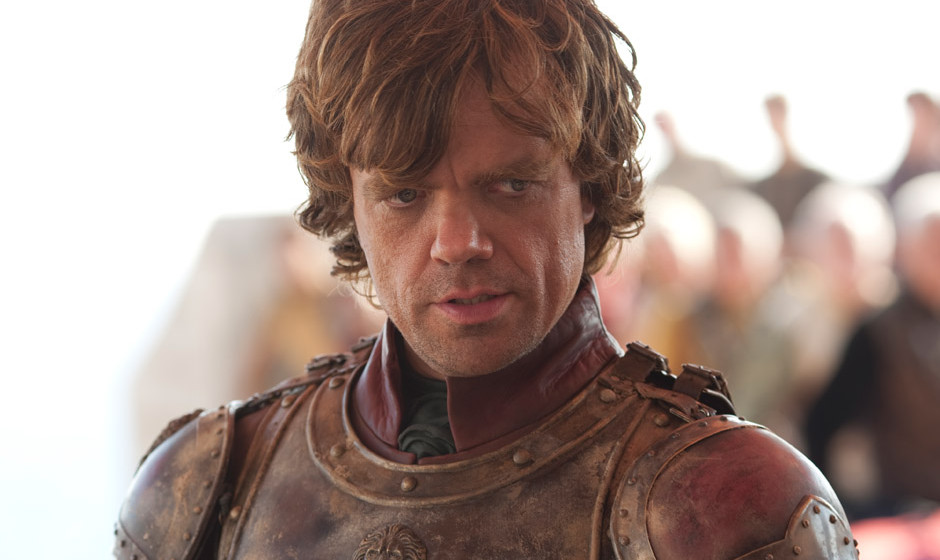 HBO's  'Game of Thrones' season 2

Tyrion-  Peter Dinklage
Sansa-  Sophie Turner
Joffrey-  Jack Gleeson
Bronn-  Jerome Flynn
