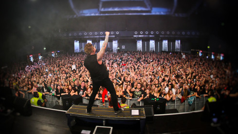 Papa Roach live 2013, Wien