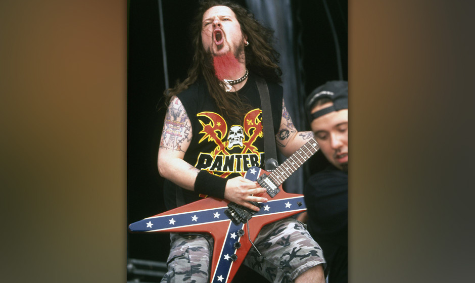 UNSPECIFIED - JANUARY 01:  Photo of Dimebag DARRELL and PANTERA; Dimebag Darrell performing live onstage  (Photo by Mick H...