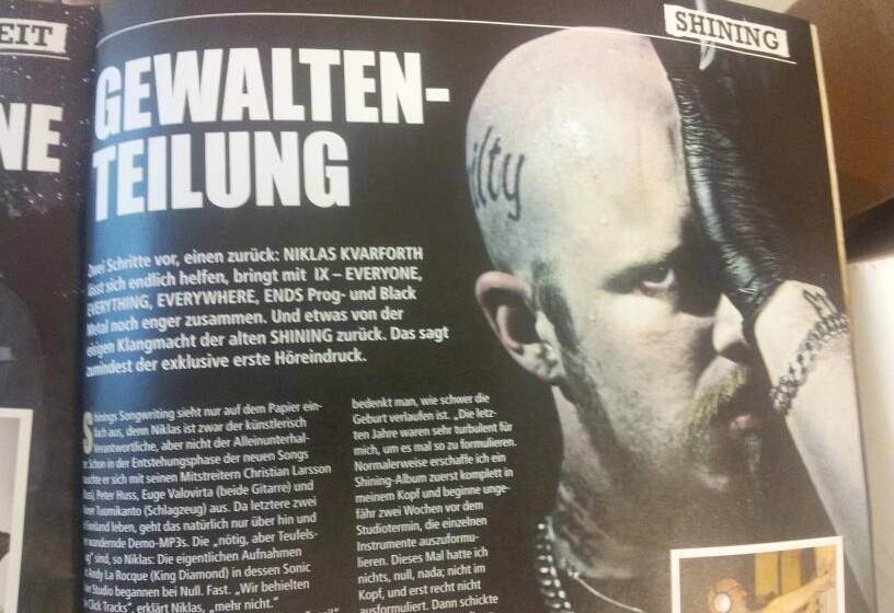 In der Galerie verraten wir euch Song für Song, wie das neue Shining-Album klingt >>>