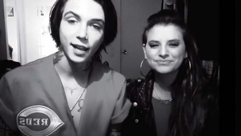 Andy Biersack (Black Veil Brides) und Freundin Juliet Simms