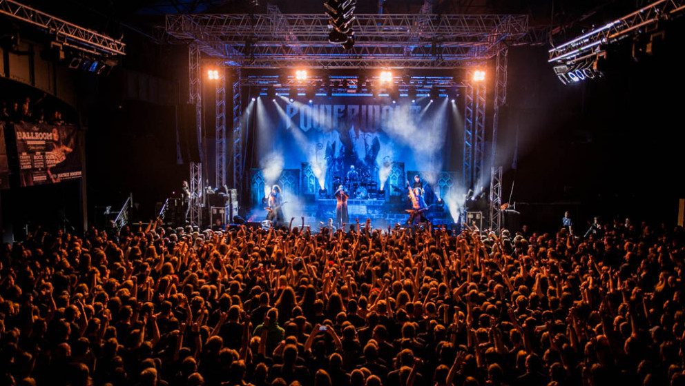 Powerwolf live, 14.11.2014, Oberhausen: Turbinenhalle