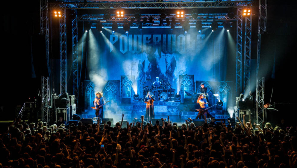 Powerwolf live, 14.11.2014, Oberhausen: Turbinenhalle