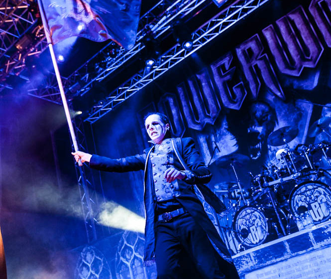 Powerwolf live, 14.11.2014, Oberhausen: Turbinenhalle