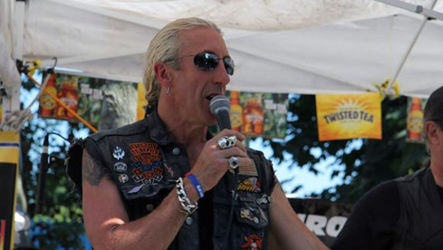 Dee Snider (Twisted Sister) während Dee Snider Rides