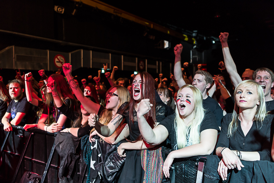 Turisas live, 26.03.2015, Frankfurt