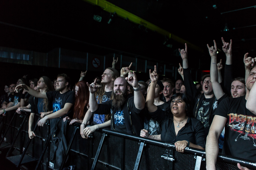 Wintersun live, 26.03.2015, Frankfurt