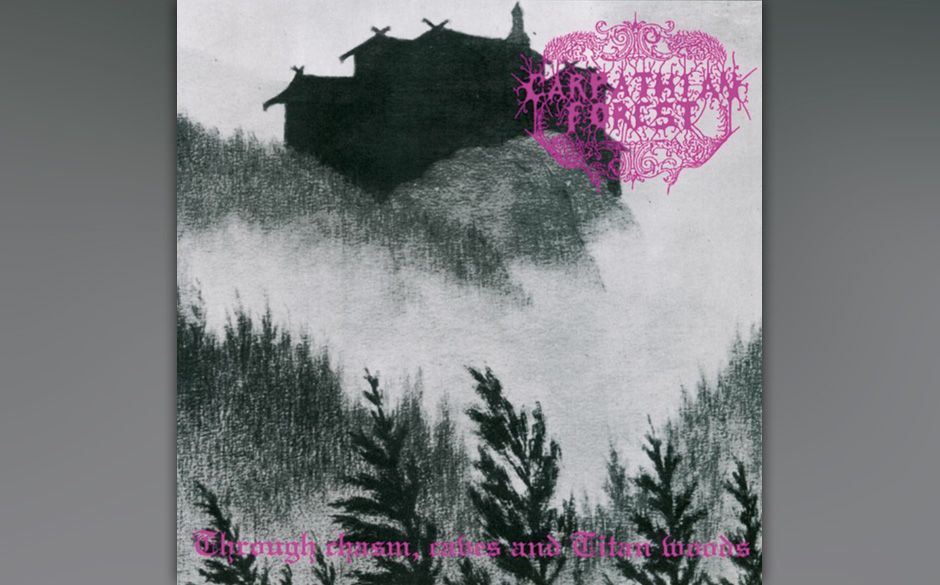 THROUGH CHASM CAVES AND TITAN WOODS von Carpathian Forest sieht aus wie...