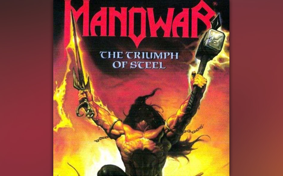 THE TRIUMPH OF STEEL von Manowar sieht aus wie...
