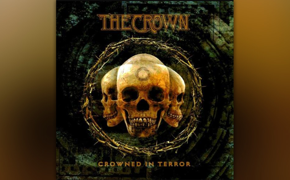 CROWNED IN TERROR von The Crown sieht aus wie...