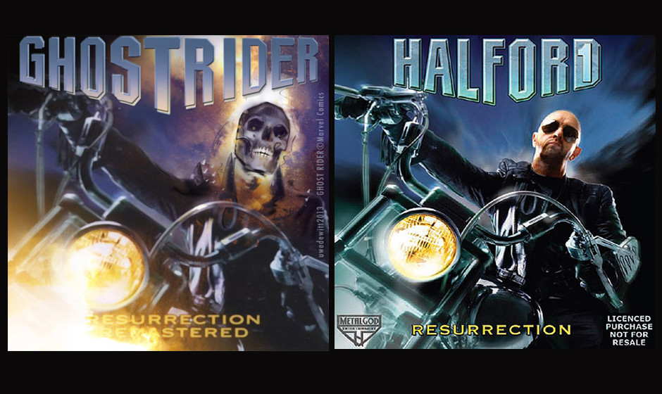 Ghost Rider & Rob Halford RESSURECTION (2001, Remaster-Cover 2006)