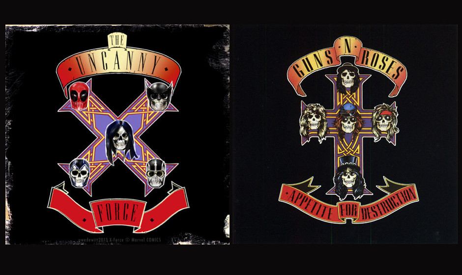 The Uncanny X-Force & Guns N' Roses APPETITE FOR DESTRUCTION (1987)