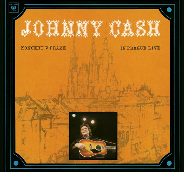 Johnny Cash KONCERT V PRAZE - limitiertes, rotes Vinyl