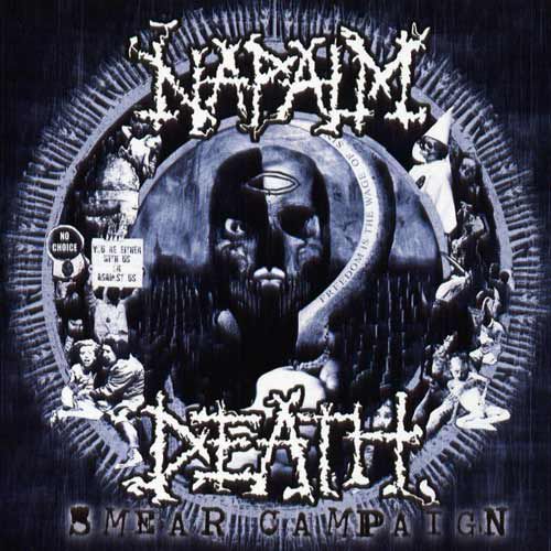 Napalm Death SMEAR CAMPAIGN – 300 St., handnummeriert, rotes Vinyl