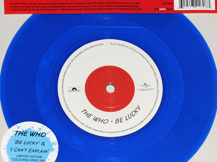 The Who BE LUCKY – 7”