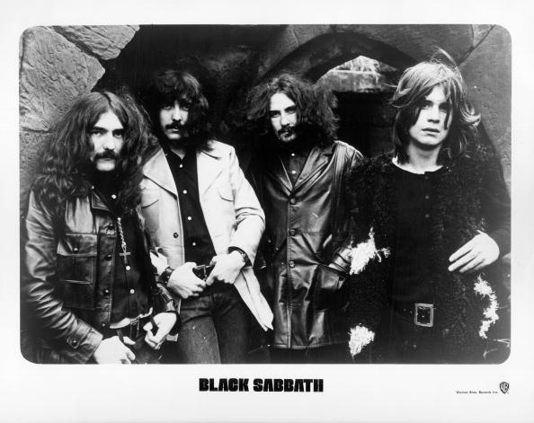 UNSPECIFIED - CIRCA 1970:  Warner Bros. Records publicity still photo of Black Sabbath (L-R) Geezer Butler, Tony Iommi, Bi...