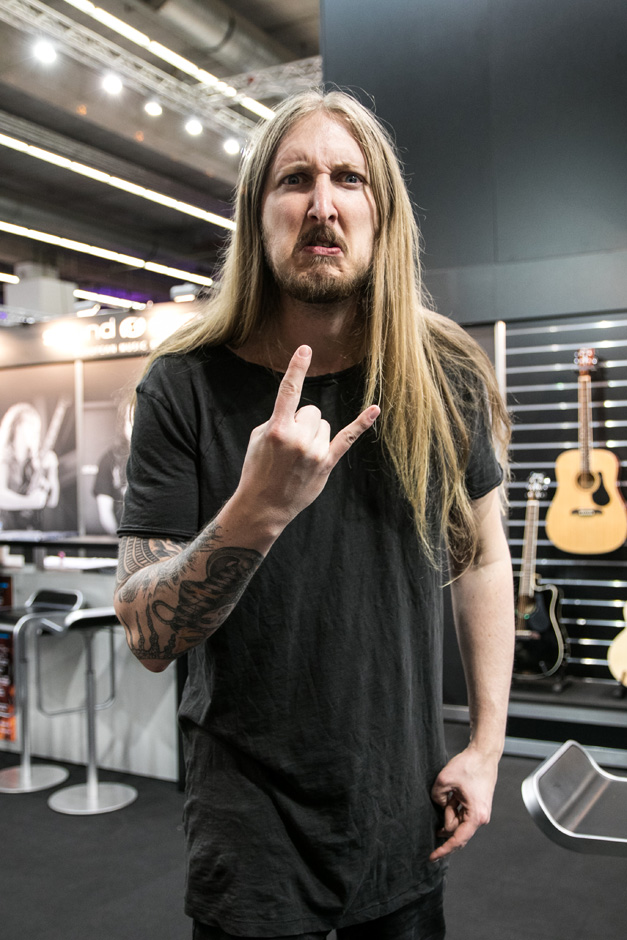 Ola Englund (The Haunted), Musikmesse Frankfurt 2015
