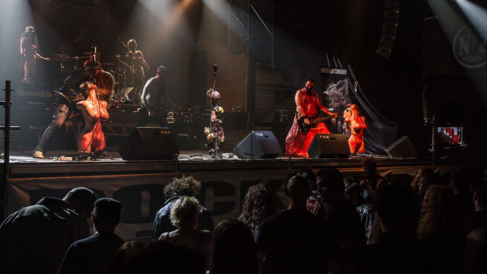 Debauchery + Blood God live, 31.10.2014, Nürnberg