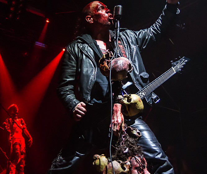 Debauchery + Blood God live, 31.10.2014, Nürnberg