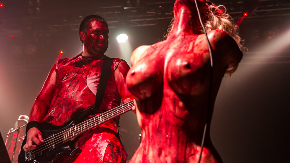 Debauchery + Blood God live, 31.10.2014, Nürnberg
