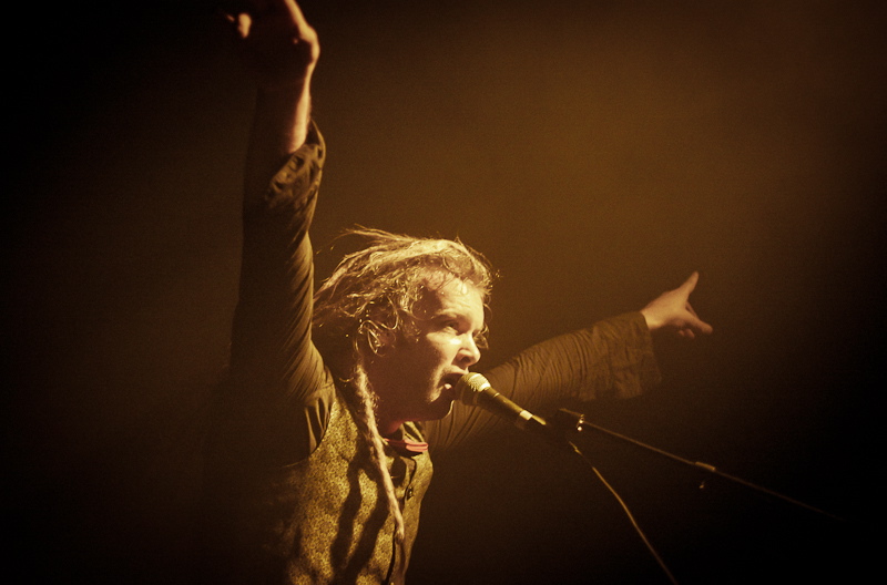 Leprous, live, 10.01.2012 Wien, Szene