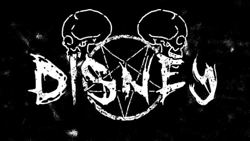 Disney als Metal-Logo