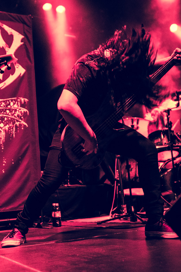 Carnifex live, 28.04.2015, Frankfurt