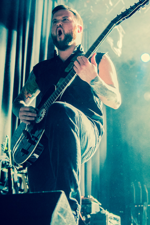 Whitechapel, live, 28.04.2015, Frankfurt