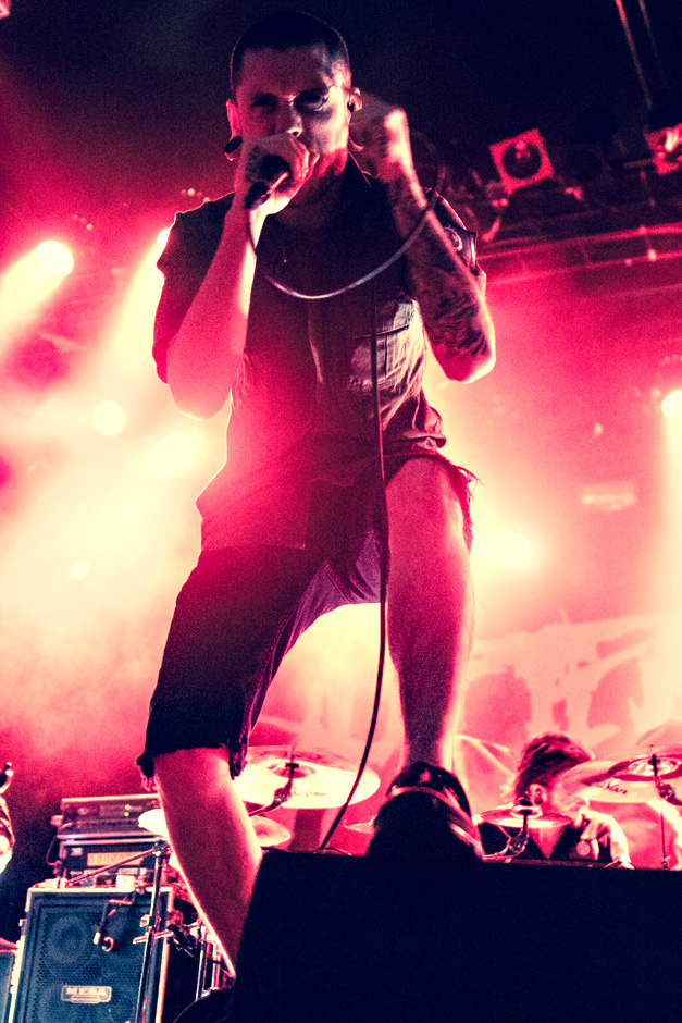 Whitechapel, live, 28.04.2015, Frankfurt