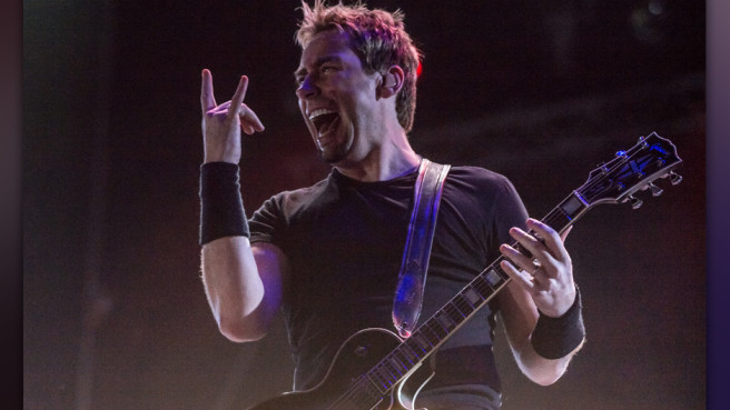 Chad Kroeger mit Nickelback beim Rock In Rio Festival 2013