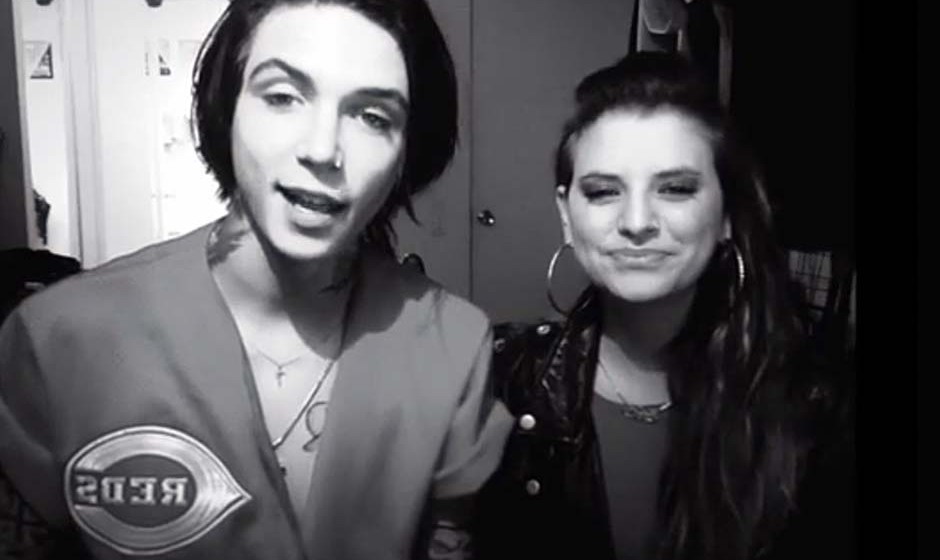 Andy Biersack (Black Veil Brides) und Freundin Juliet Simms.jpg